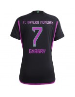 Bayern Munich Serge Gnabry #7 Venkovní Dres pro Dámské 2023-24 Krátký Rukáv